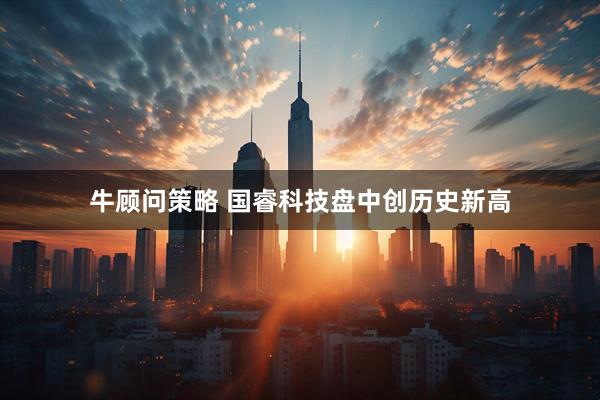 牛顾问策略 国睿科技盘中创历史新高